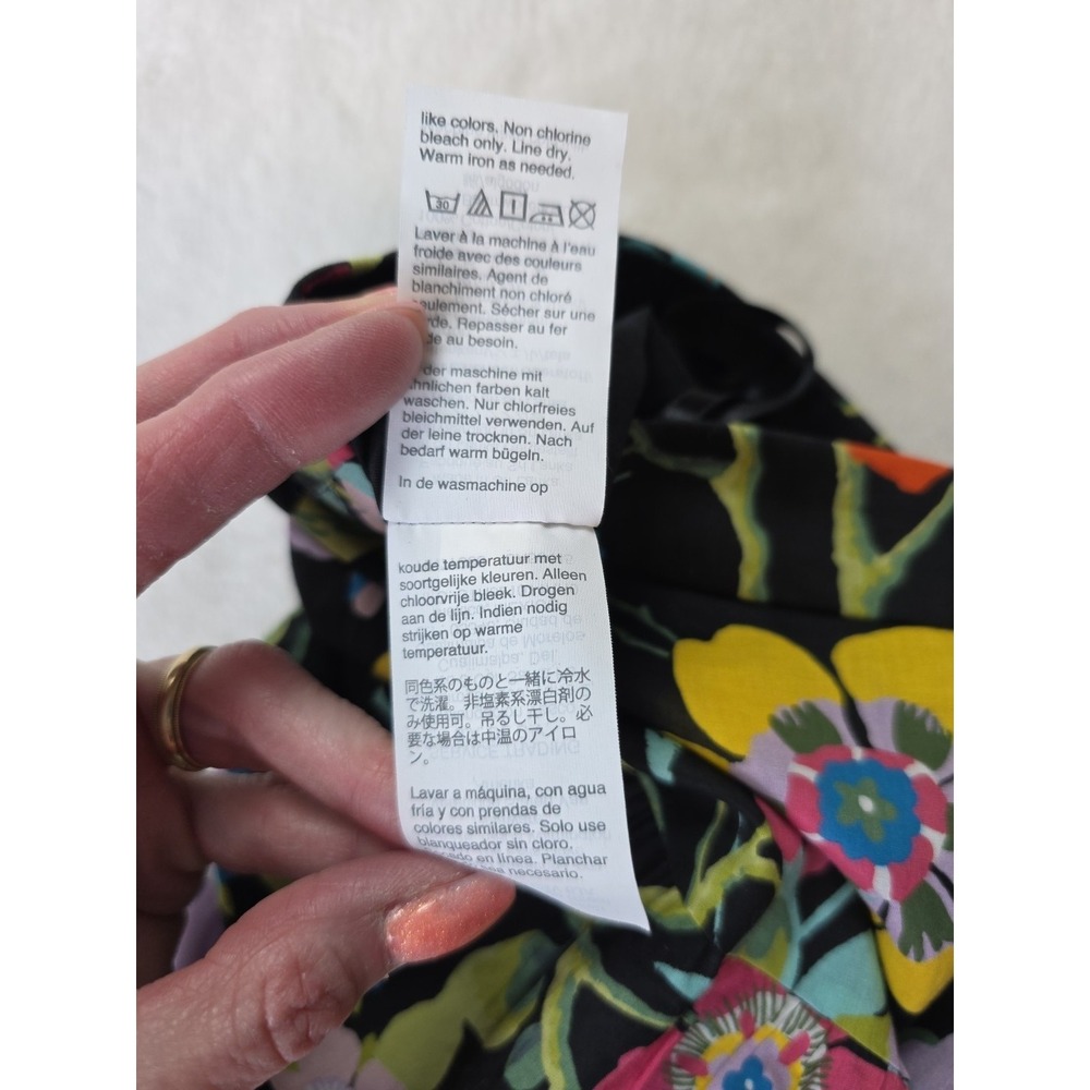 J Crew Tawna Pavilli Floral Midi Skirt 0 Multicolor Pleated Tiered Cottagecore - Picture 11 of 11